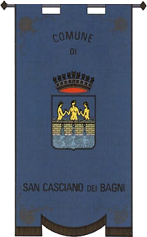 Stemma Comune di San Casciano dei Bagni (SI)